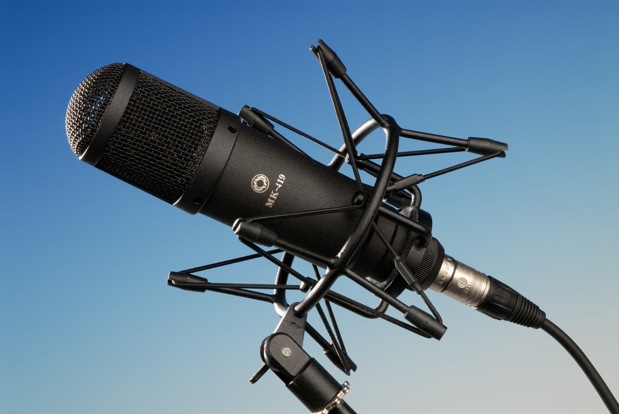 Студийные микрофоны - как выбрать самый лучший микрофон для записи в студии