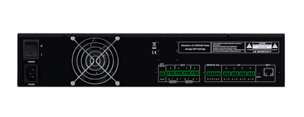 Ecler HADA-4B400, превью