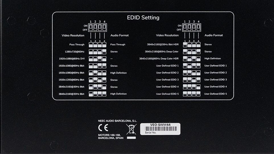 Ecler VEO-SWM44, превью